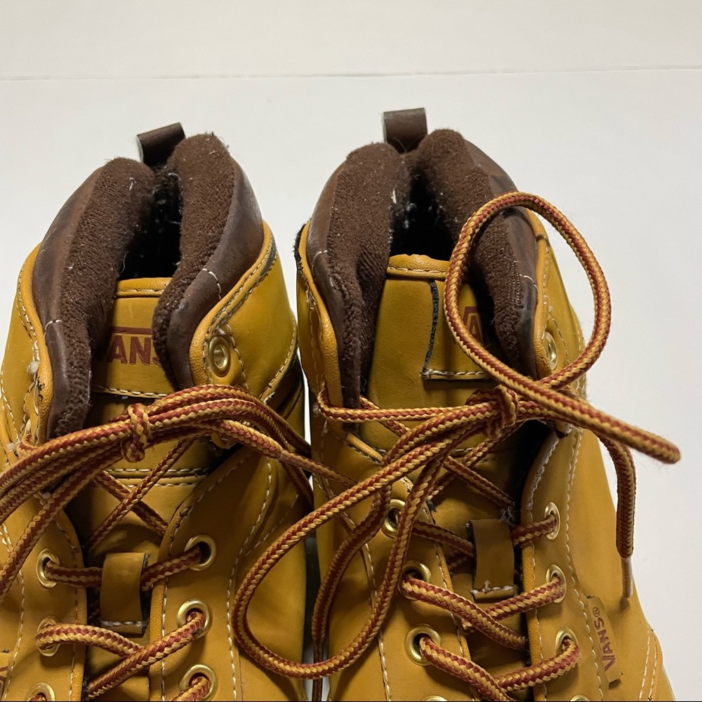 Vans Atwood Hi Brown Synthetic Lace Up Trainers Streetwear Shoes Mens Size 9 - Picture 6 of 10